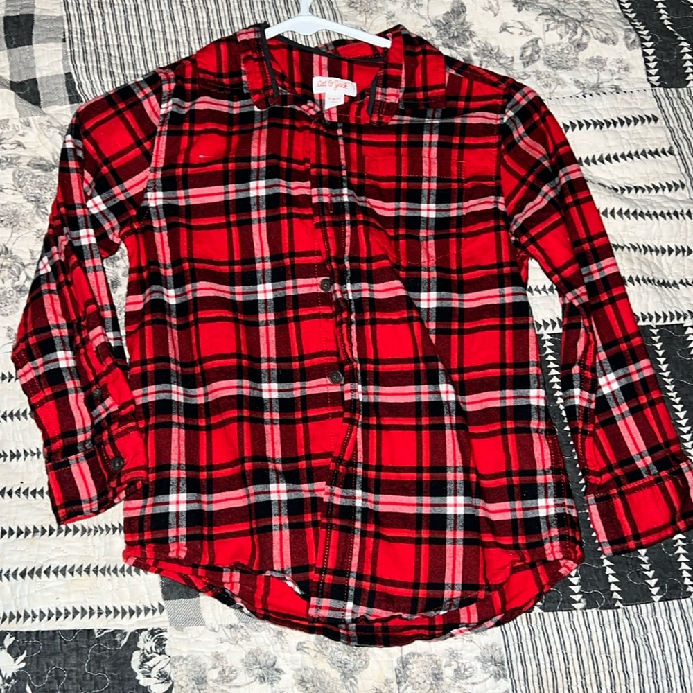 Girls’ flannel